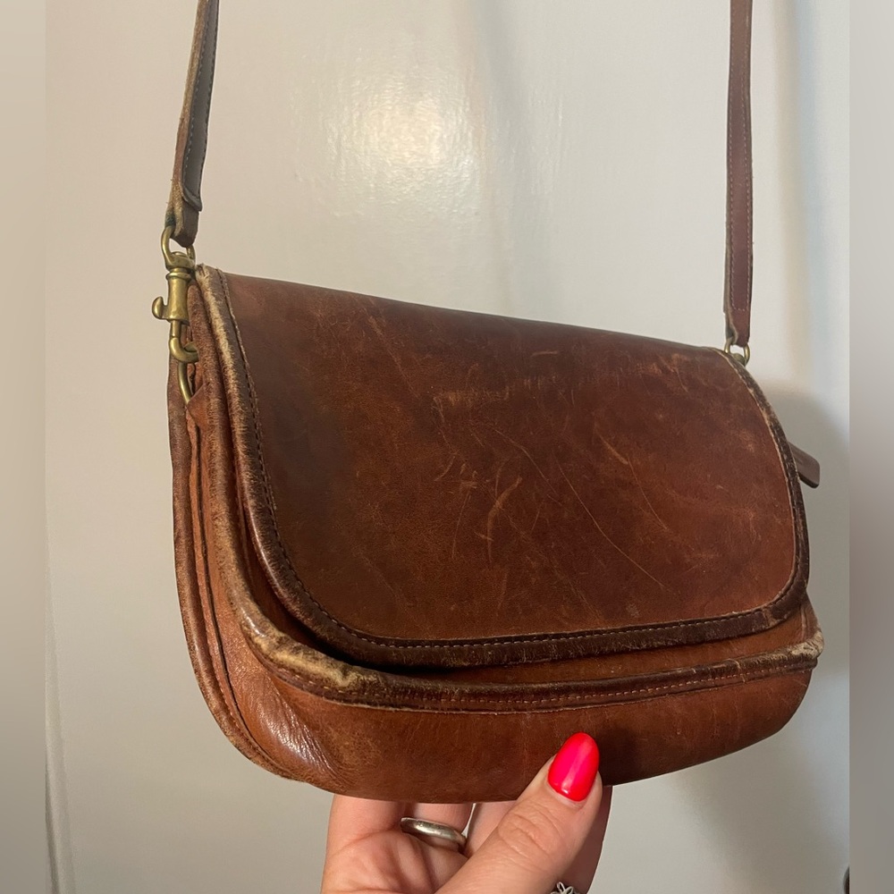 Cognac coach purse vintage - Picture 4 of 6